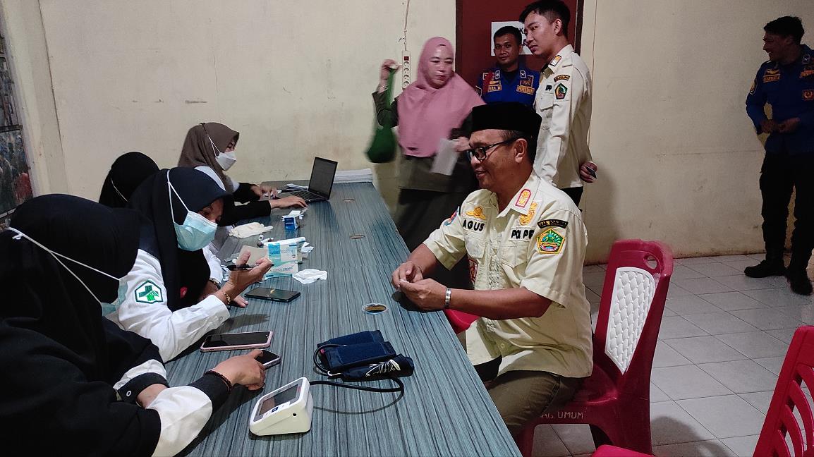 PEMERIKSAAN KESEHATAN BAGI PERSONIL SATPOL PP KABUPATEN BOALEMO